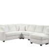 Lyon White RAF Chaise
3-Pc Sectional Chaise