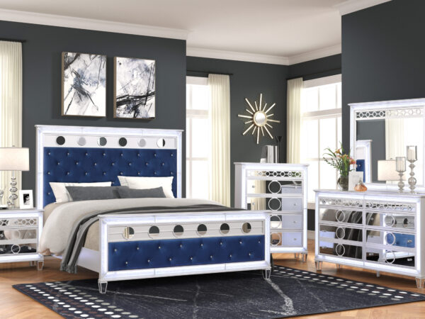 Gemma Blue King 4 Piece Set