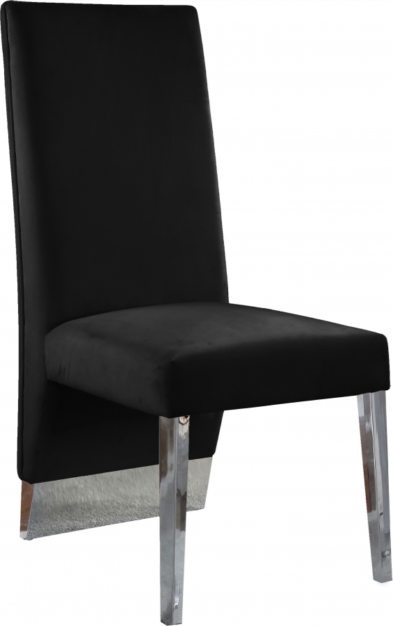 Cinderella Black & Silver Dining Chair