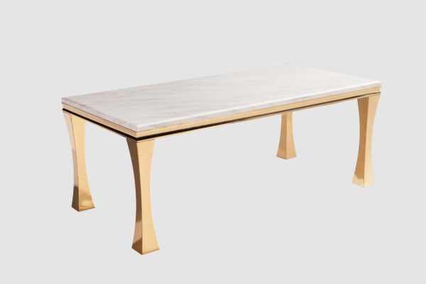 Gandhi Gold/White Coffee Table