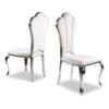 Lilo White & Silver Dining Chair