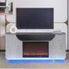 Rosario Silver TV Stand