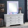 Nora White Queen 4 Piece Set