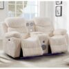 Flint Cream Sofa + Loveseat Set
