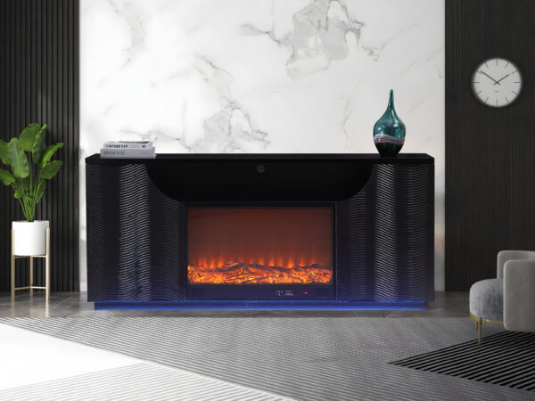 Rosario Black TV Stand