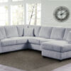 Lyon Gray RAF Chaise
3-Pc Sectional Chaise