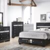 Lubna Black Full 5 Piece Set