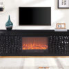 Bogota Black TV Stand