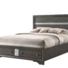 Lubna Gray Full 4 Piece Set