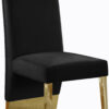 Cinderella Black &  Gold Dining Chair