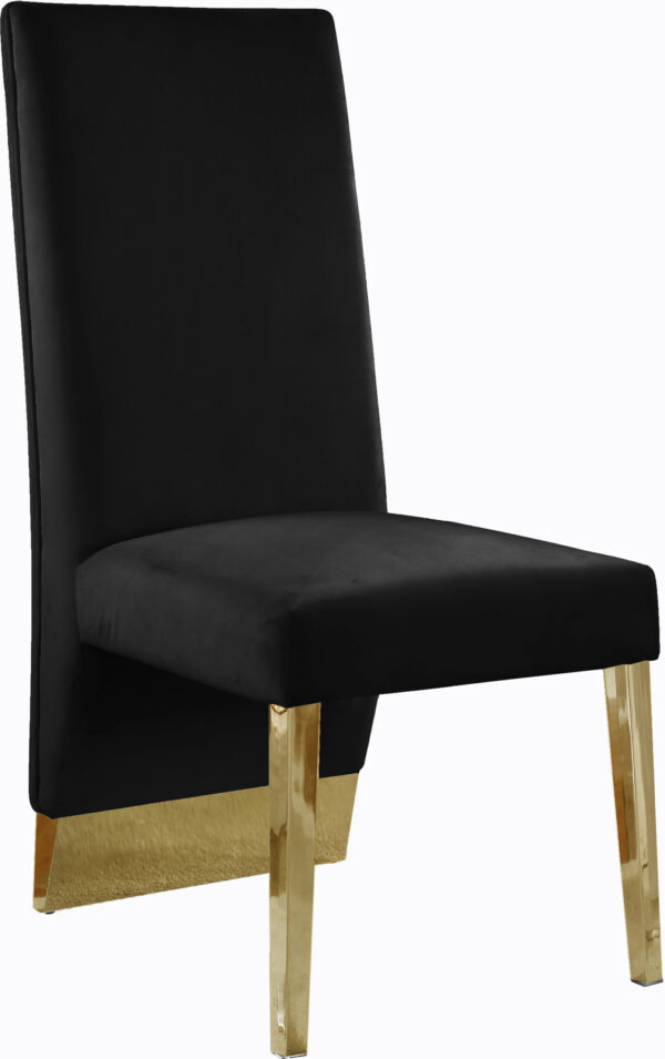 Cinderella Black &  Gold Dining Chair