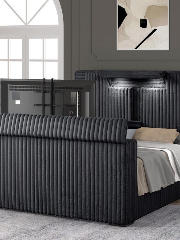 Destiny TV Bed Black