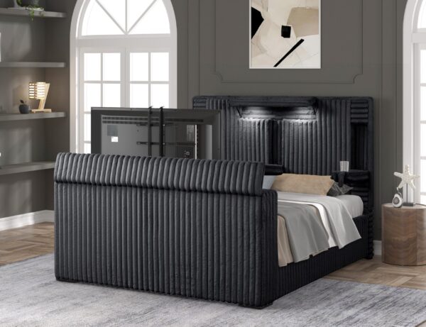 Destiny TV Bed Black