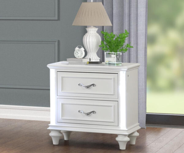 Evangeline White Queen 5 Piece Set