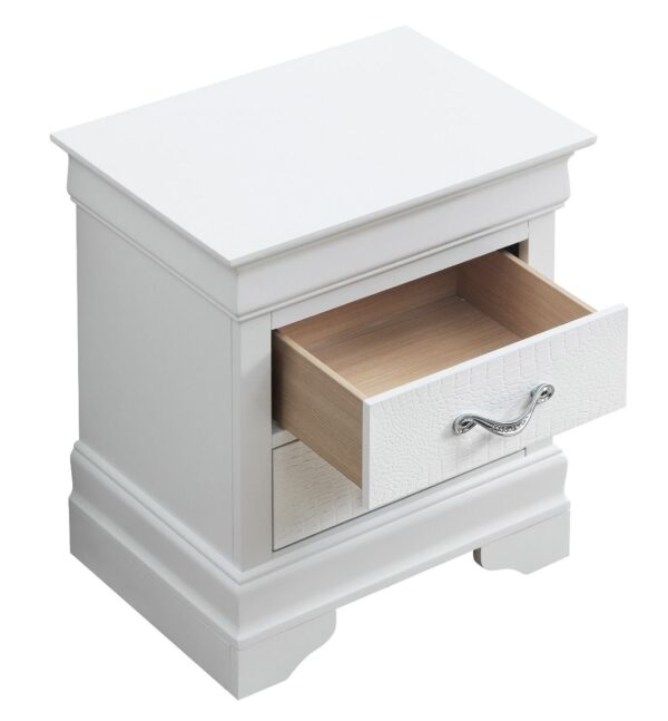 Nora White Queen 4 Piece Set
