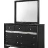 Lubna Black Full 5 Piece Set