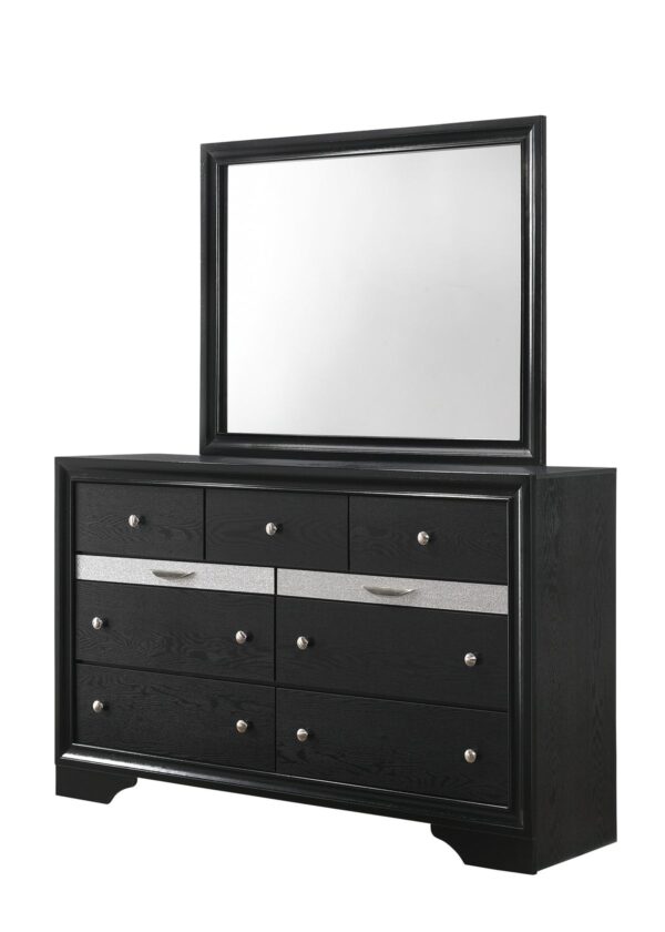 Lubna Black Full 5 Piece Set