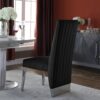 Cinderella Black & Silver Dining Chair