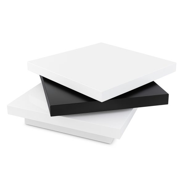 Alma Coffee Table Wht-Blk-Wht