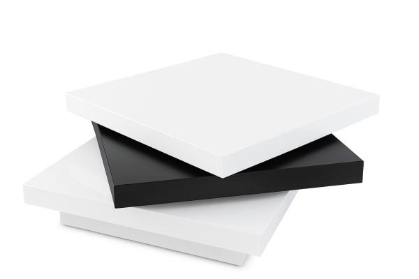 Alma Coffee Table Wht-Blk-Wht