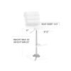 Kenny Barstool White