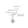 Rio Barstool WHITE