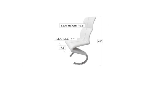 Cloud Dining Chair White
