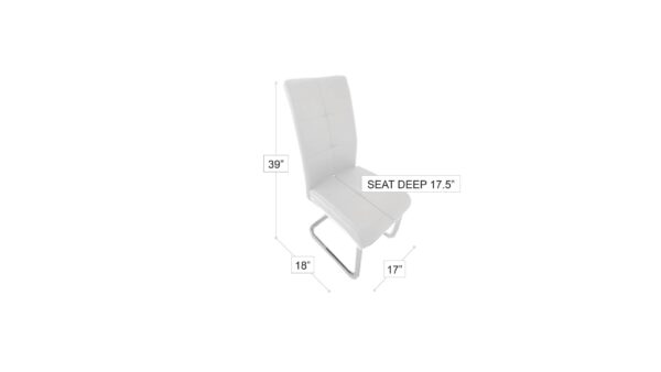 Oswaldo Dining Chair White