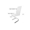 Serenity Dining Chair White