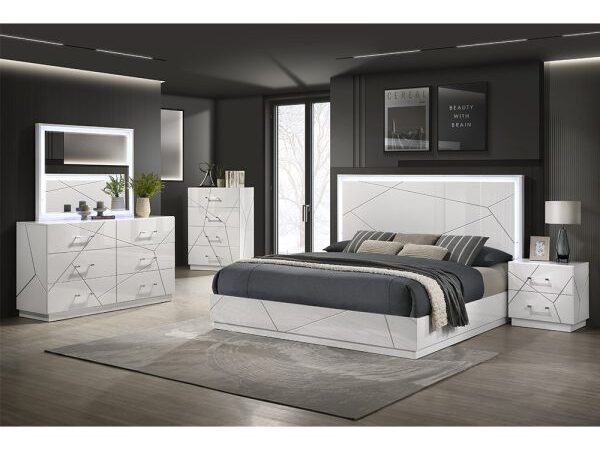 Dubai Bedroom Set King LED