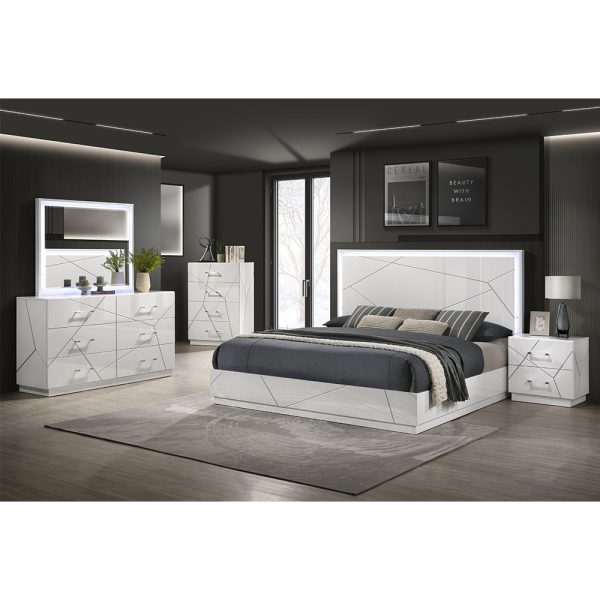 Dubai Bedroom Set King LED