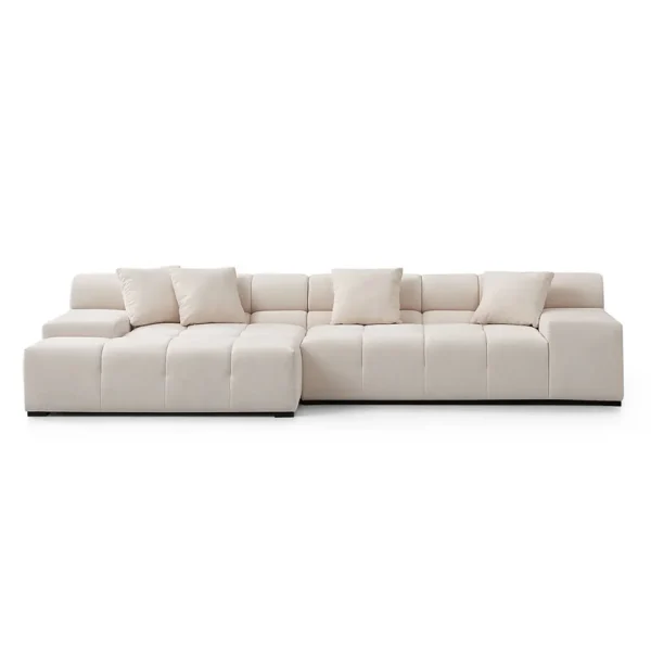 Midtown Sectional Cream LEFT