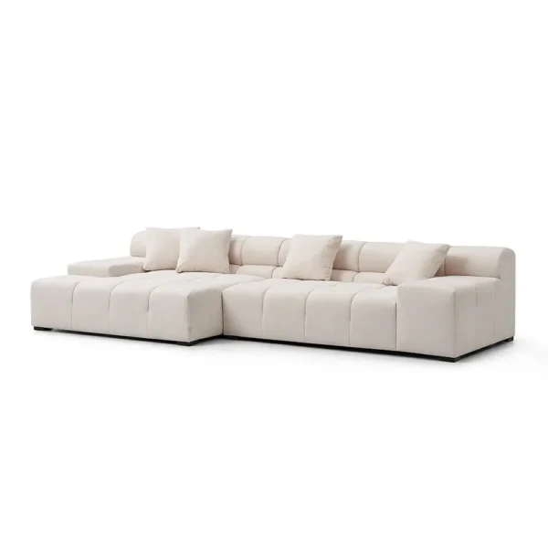 Midtown Sectional Cream LEFT