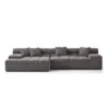 Midtown Sectional Grey LEFT