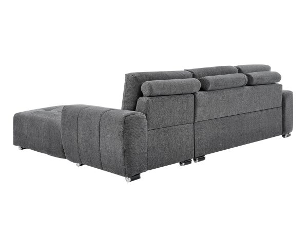 ROMA Sectional Dark Grey ? LEFT