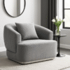 Monaco Accent Chair Grey