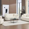MONACO SOFA & LOVESEAT SET BEIGE