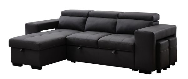 MILANO Sectional NEW 2025 Black