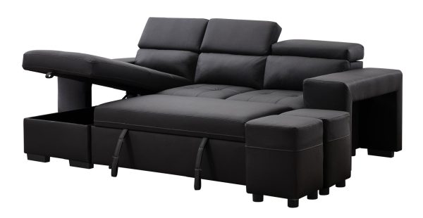 MILANO Sectional NEW 2025 Black