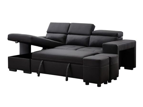 MILANO Sectional NEW 2025 Black