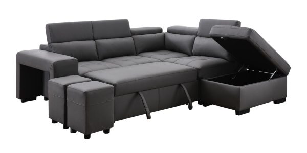 POSITANO Sectional NEW 2025 LEFT Grey