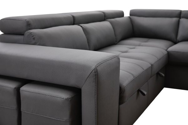 POSITANO Sectional NEW 2025 LEFT Grey