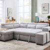 POSITANO Sectional NEW 2025 RIGHT Grey Fabric