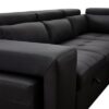 POSITANO Sectional NEW 2025 LEFT BLACK