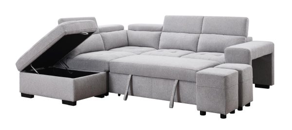POSITANO Sectional NEW 2025 RIGHT Grey Fabric