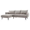 PARIS Sectional Dark Grey LEFT
