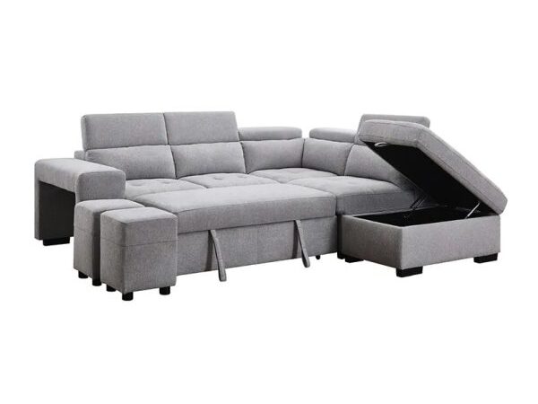 POSITANO Sectional NEW 2025 RIGHT Grey Fabric
