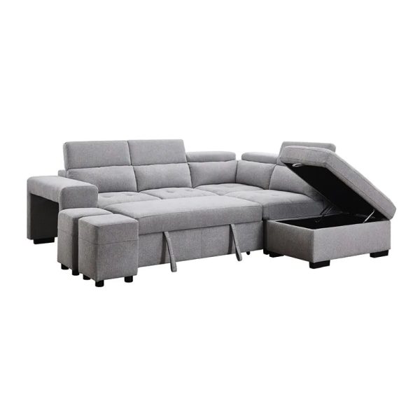 POSITANO Sectional NEW 2025 RIGHT Grey Fabric