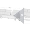 Kim Sectional Grey LEFT