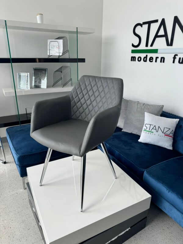 Alba Dining Chair Grey